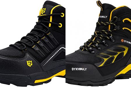 botas de seguridad para hombre amarillas