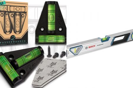 niveles de burbuja dobles
