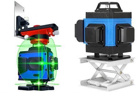 niveles láser autonivelantes con control remoto