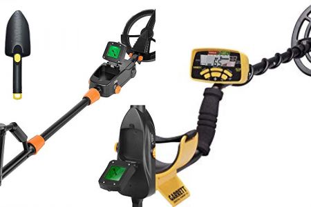 detectores de metales con radio y calculadora