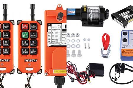 polipastos 12v con mando a distancia