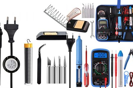 soldadores de estaño con calor