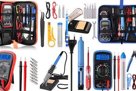 soldadores de estaño con multimetro