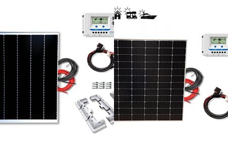 Kit panel solar caravana