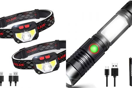 linternas led carga usb