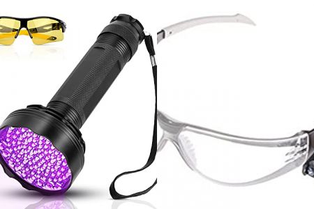 linternas led para gafas