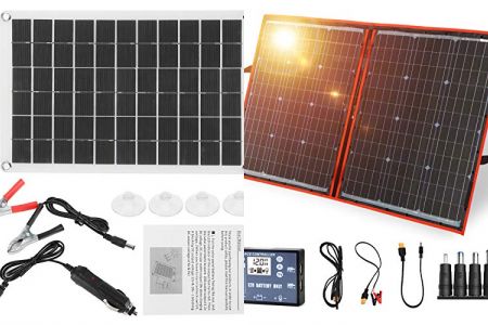 Panel solar portátil 100w