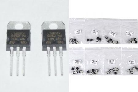 reguladores de voltaje 7805