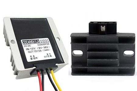 reguladores de voltaje con batería