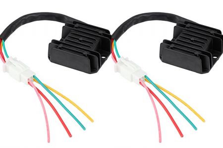 reguladores de voltaje moto 4 cables