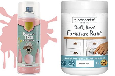 pinturas a la tiza color marrón claro