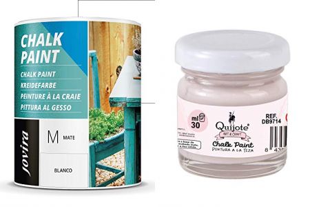 pinturas a la tiza color nogal