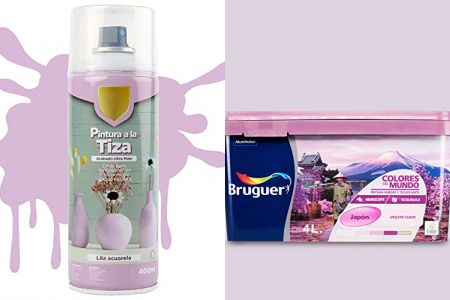 pinturas a la tiza color teja