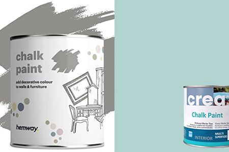 pinturas a la tiza gris invernal