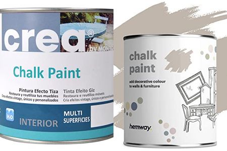 pinturas a la tiza gris