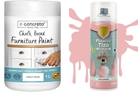 pinturas a la tiza tamaño pequeño