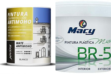 pinturas al agua antimoho