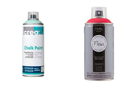 pinturas al agua en spray