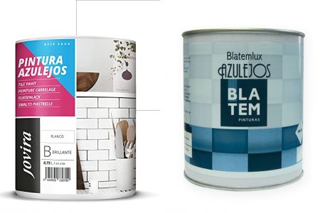 pinturas al agua para azulejos