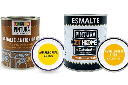 pinturas exterior amarilla