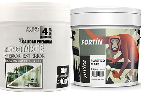 pinturas exterior blanca 5 litros