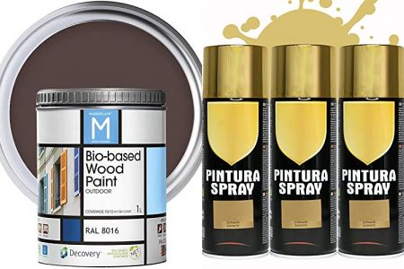 pinturas exterior dorada