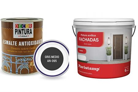 pinturas exterior gris
