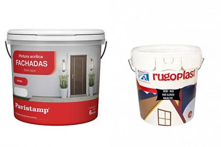 pinturas exterior negra