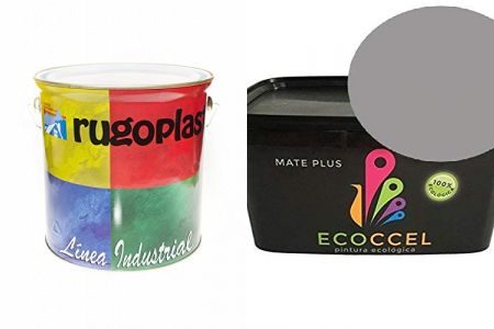pinturas gris 4 litros