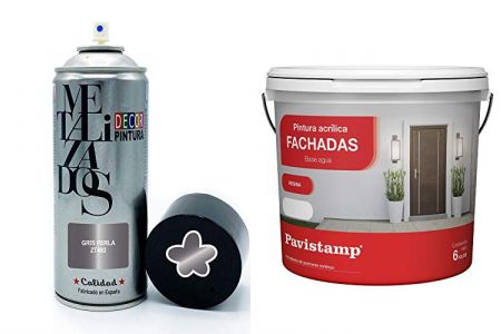 pinturas gris perla