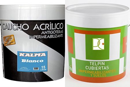 pinturas impermeabilizante de caucho transparente