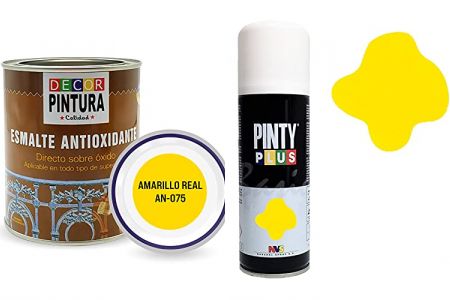 pinturas interior amarilla