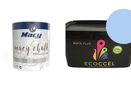 pinturas interior azul petróleo