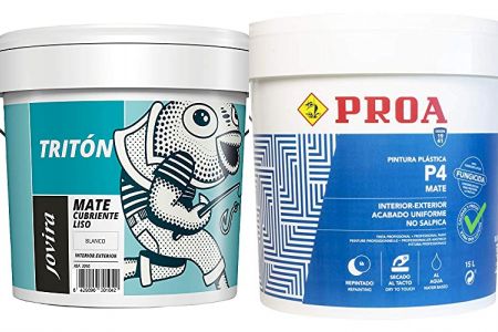 pinturas interior blanca 20 litros