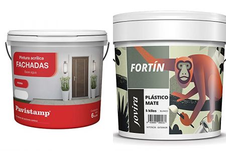 pinturas interior gris claro lavable