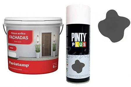 pinturas interior gris oscuro