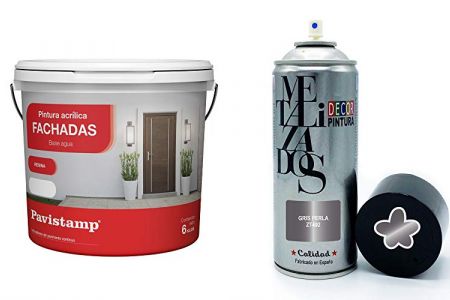 pinturas interior gris perla