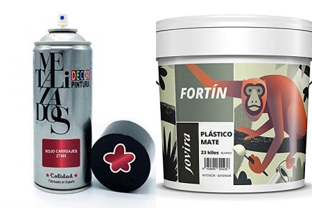 pinturas interior rojo ferrari