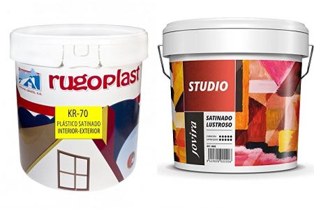 pinturas interior satinada de colores