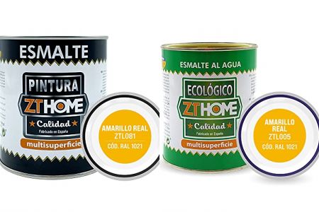 pinturas para muebles amarillo