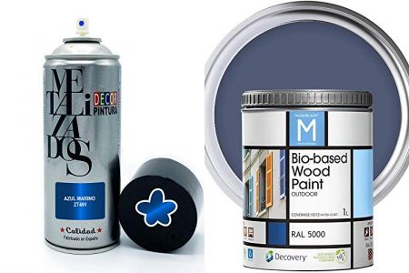 pinturas para muebles azul eléctrico