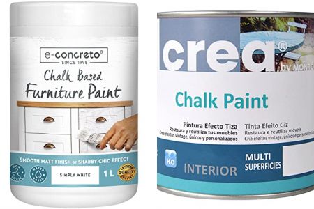 pinturas para muebles blanco tiza