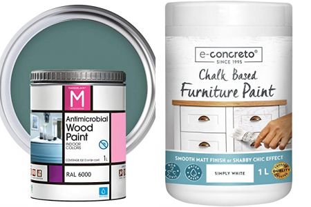 pinturas para muebles color madera