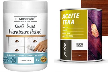 pinturas para muebles de jardín