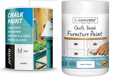 pinturas para muebles efecto tiza