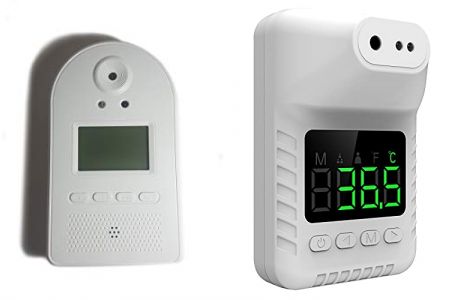 termómetros infrarrojo con batería recargable