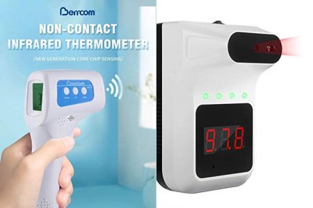 termómetros infrarrojo sin contacto clinico