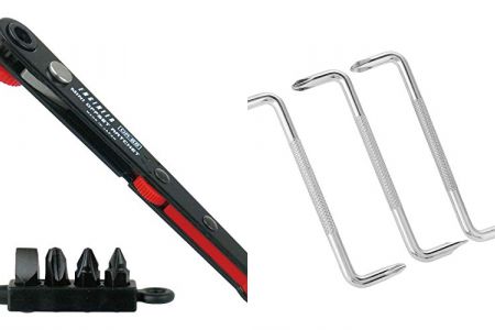 destornilladores curvos