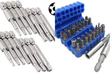 destornilladores torx 5 puntas