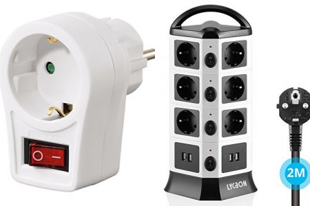 enchufe con interruptor lycaon